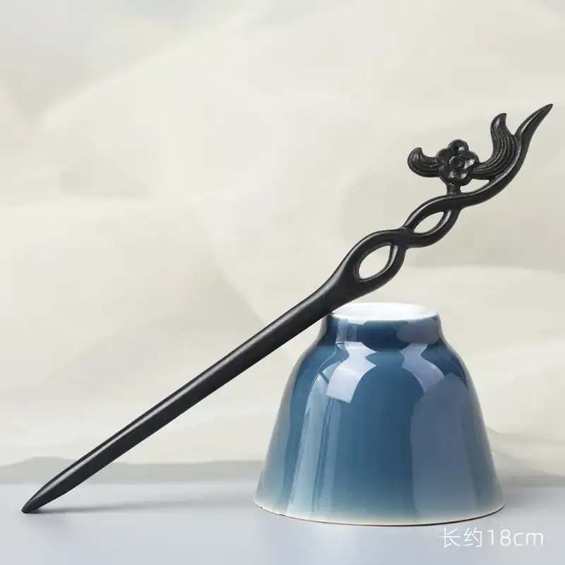 Elegant Wooden Hairpin with Sandalwood Finish - Image 88