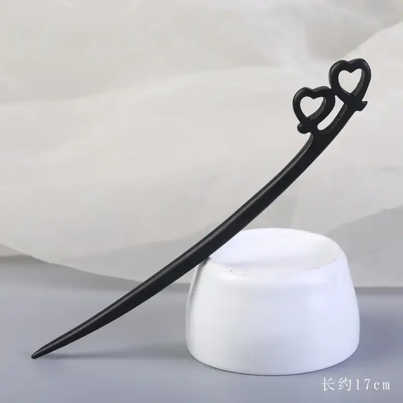Elegant Wooden Hairpin with Sandalwood Finish - Image 98