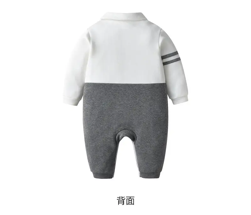 Baby Spring & Fall Jumpsuit Preppy Style One-Year-Old — feature 8