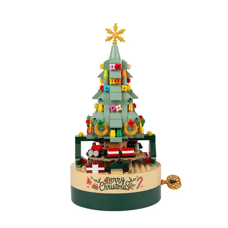 Christmas Building Blocks Tree Decor for Girls - Image 9