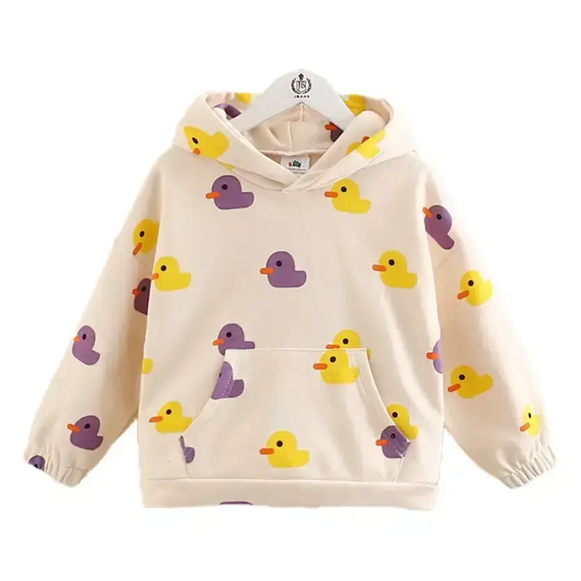 Girls 2025 Long Sleeve Sweatshirt Western Casual Cartoon Top