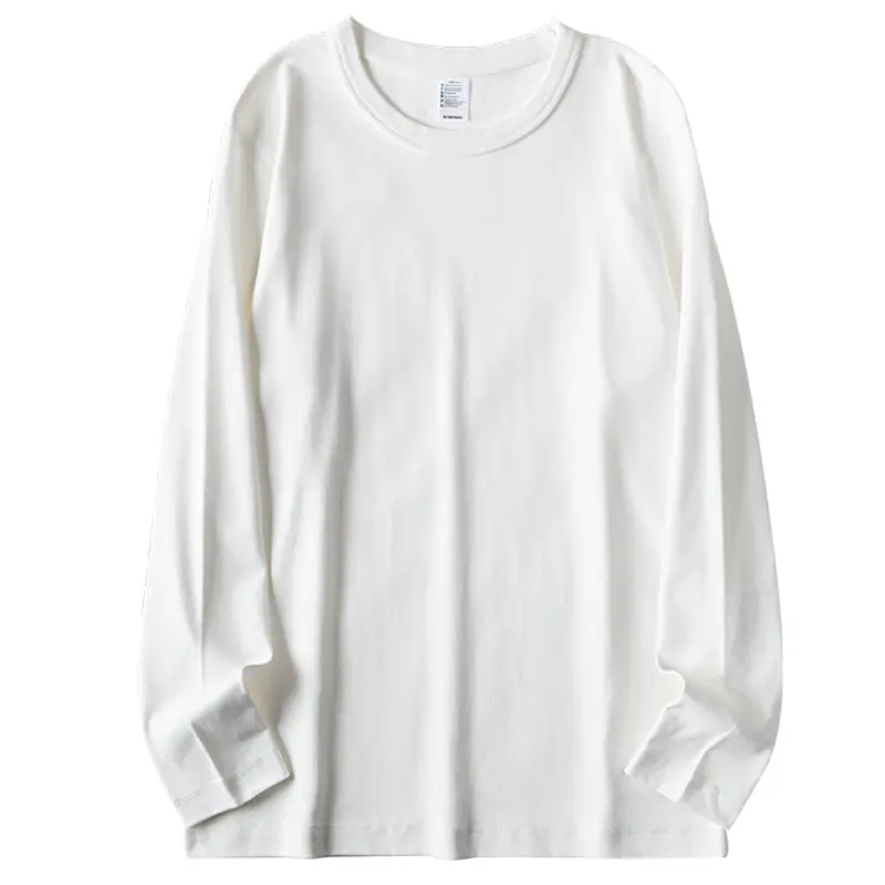 White Velvet T-Shirt 420g Heavy Plus Size - Image 5