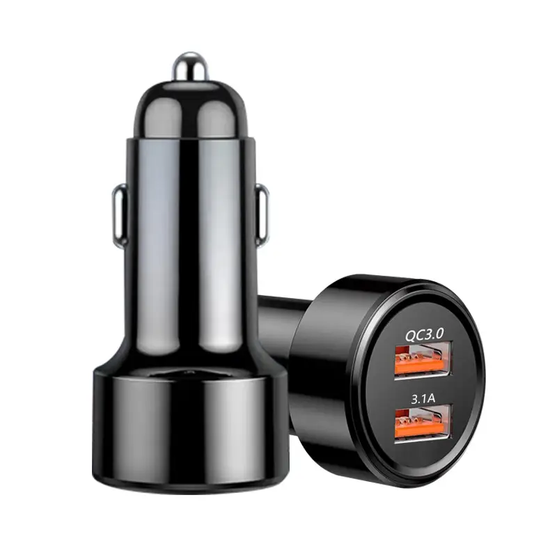 New QC3.0 Fast Car Charger 3A Dual USB - Image 5