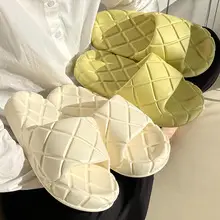 Cute cartoon cotton slippers female winter home non-slip indoor plush warm and velvet thick bottom slip slippers male — feature 4