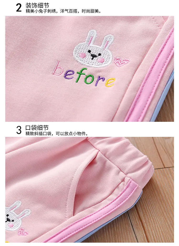 Girls Fleece Pants Pink Grey Purple New Winter Korean Style Thickeneded — feature 9