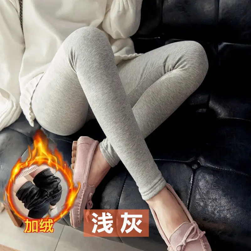 Women's Elastic Tight-Fitting Leggings Warm Slimming - Image 2
