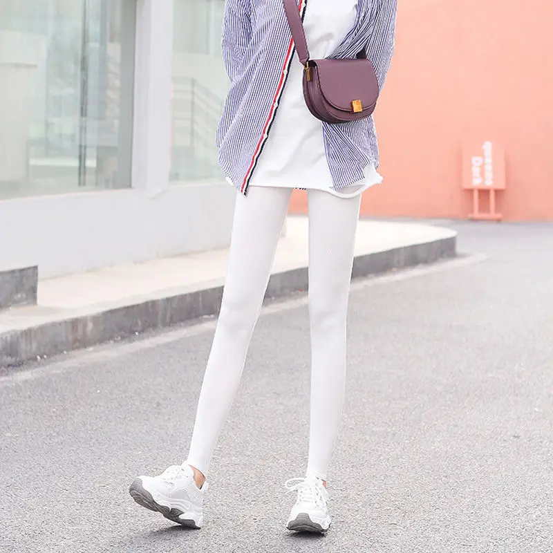 Women's Elastic Tight-Fitting Leggings Warm Slimming - Image 7