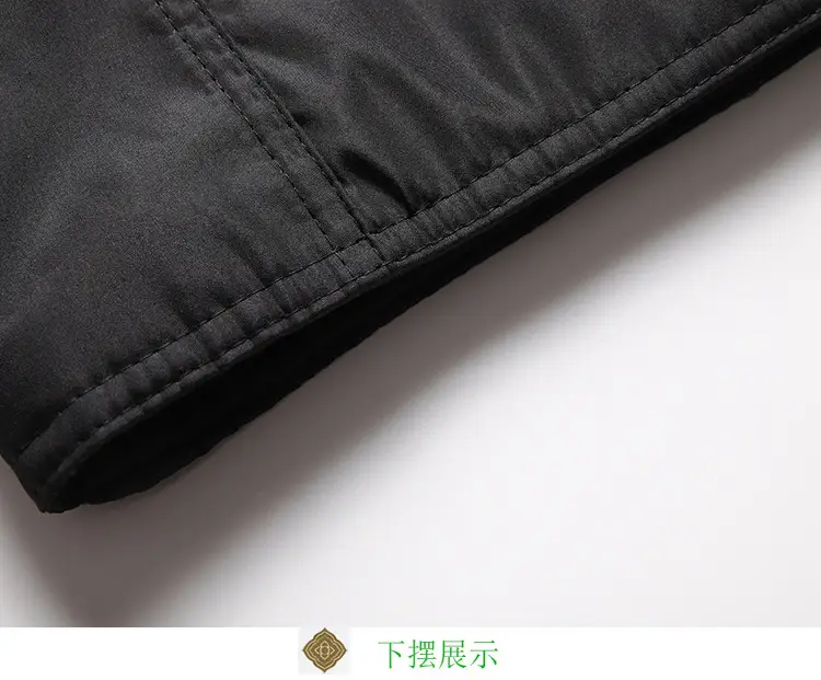 Middle-aged Fleece Warm Vest for Men Winter — feature 12