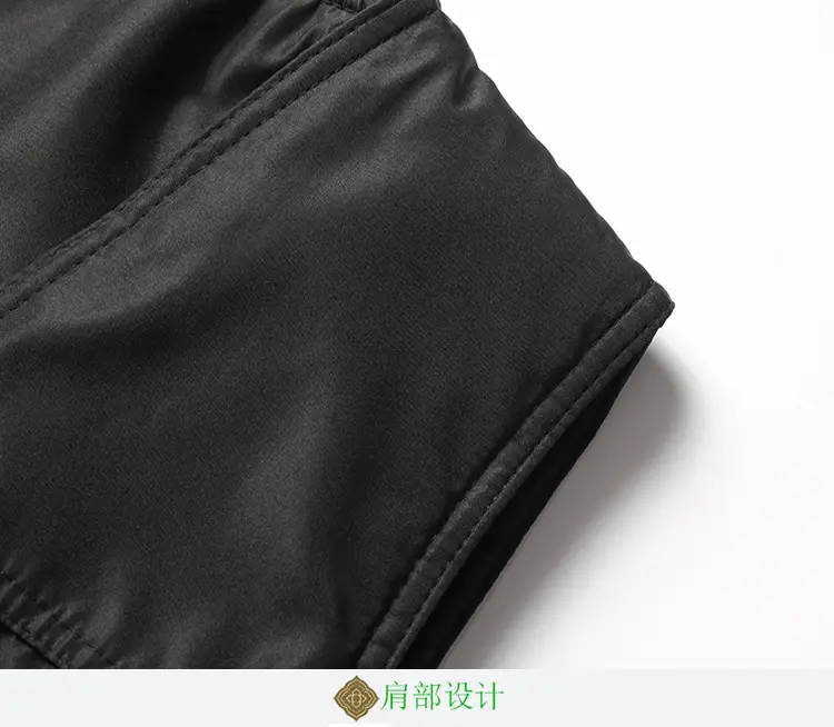 Middle-aged Fleece Warm Vest for Men Winter — feature 8