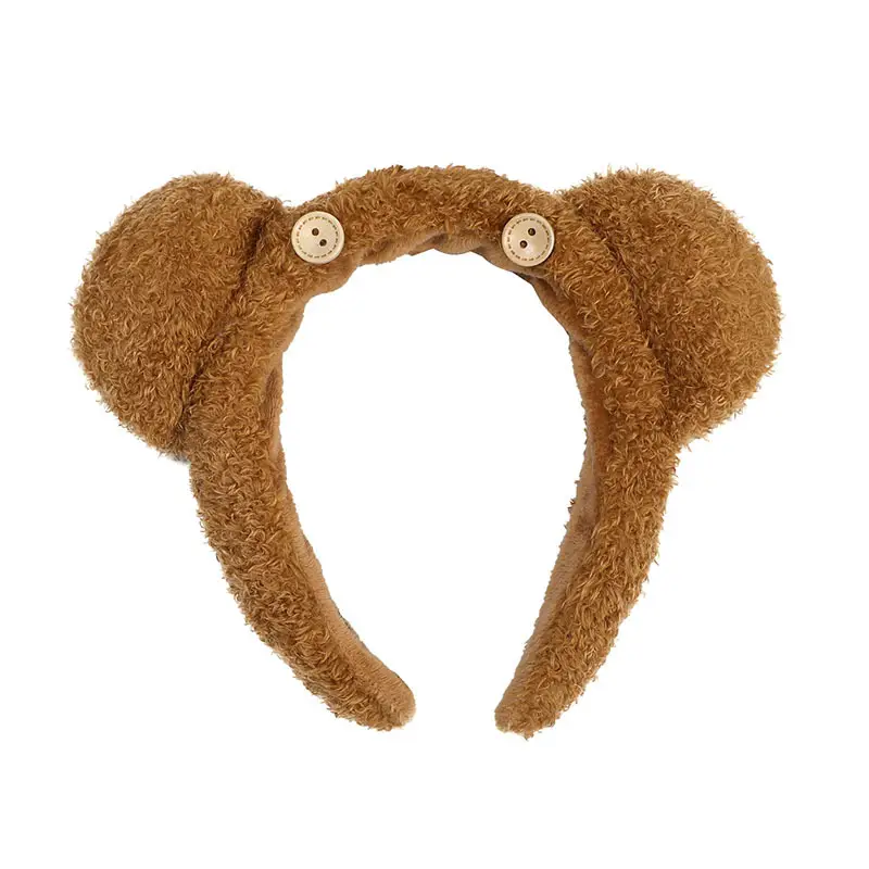 Cute Bear Headband with Face Wash & Hair Clip - Image 6