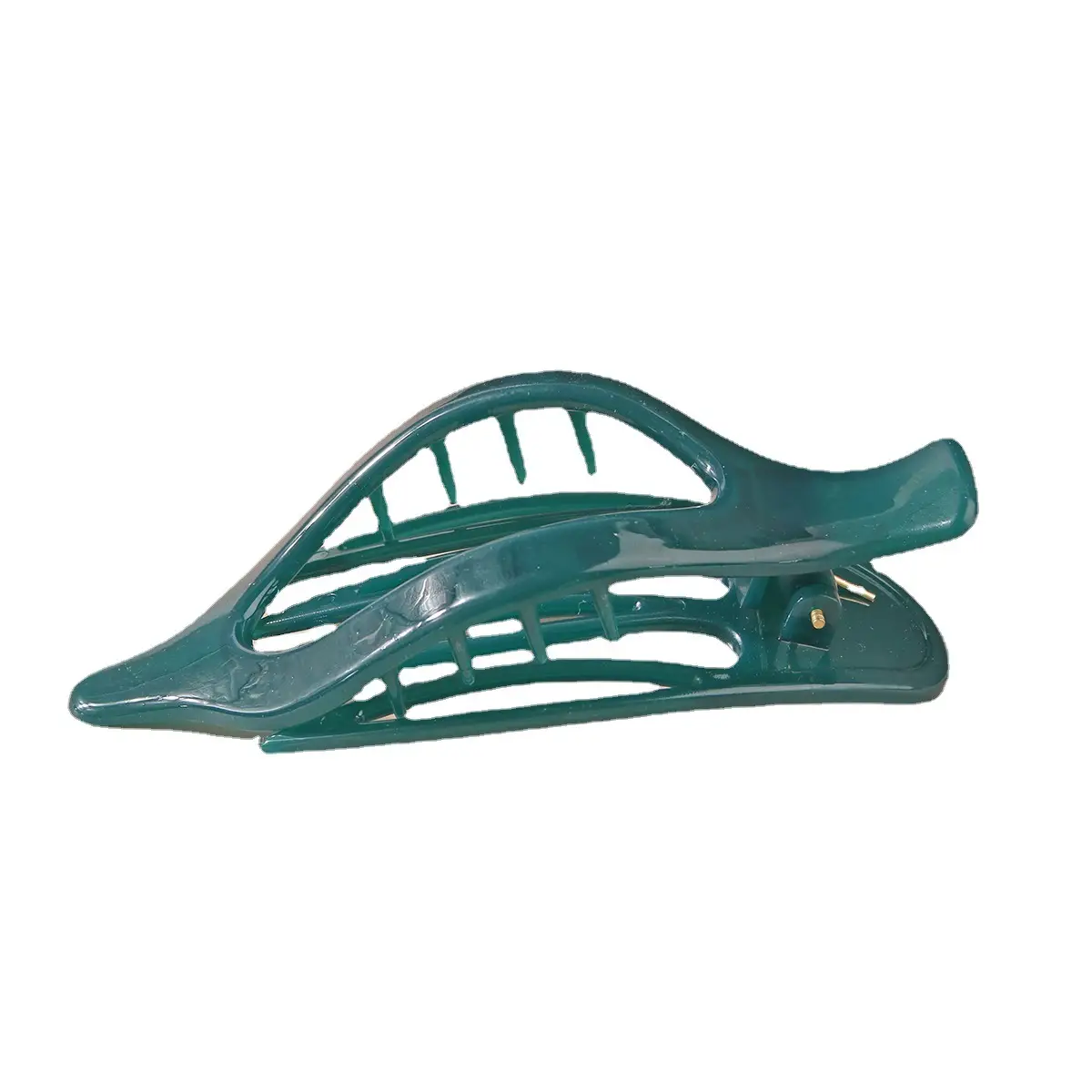 Duckbill Hairpin for Women Large Size Green - Image 11