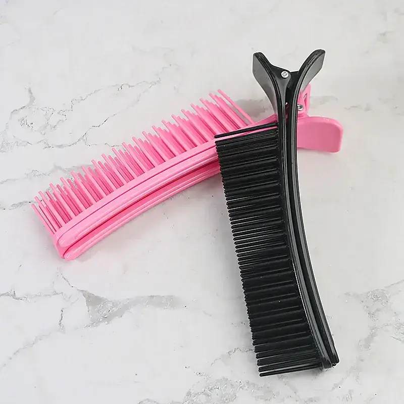 Pink Hair Brush for Perm & Dye Styling Comb 10.5cm - Image 4