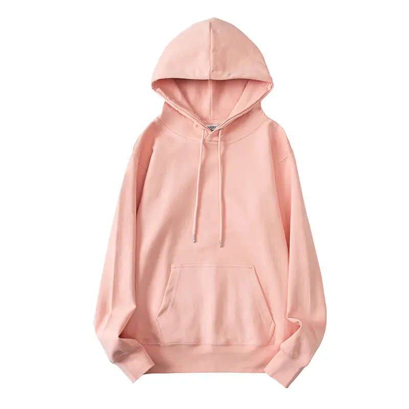 Men Mocha Hooded Sweatshirt 300g Heavy Cotton