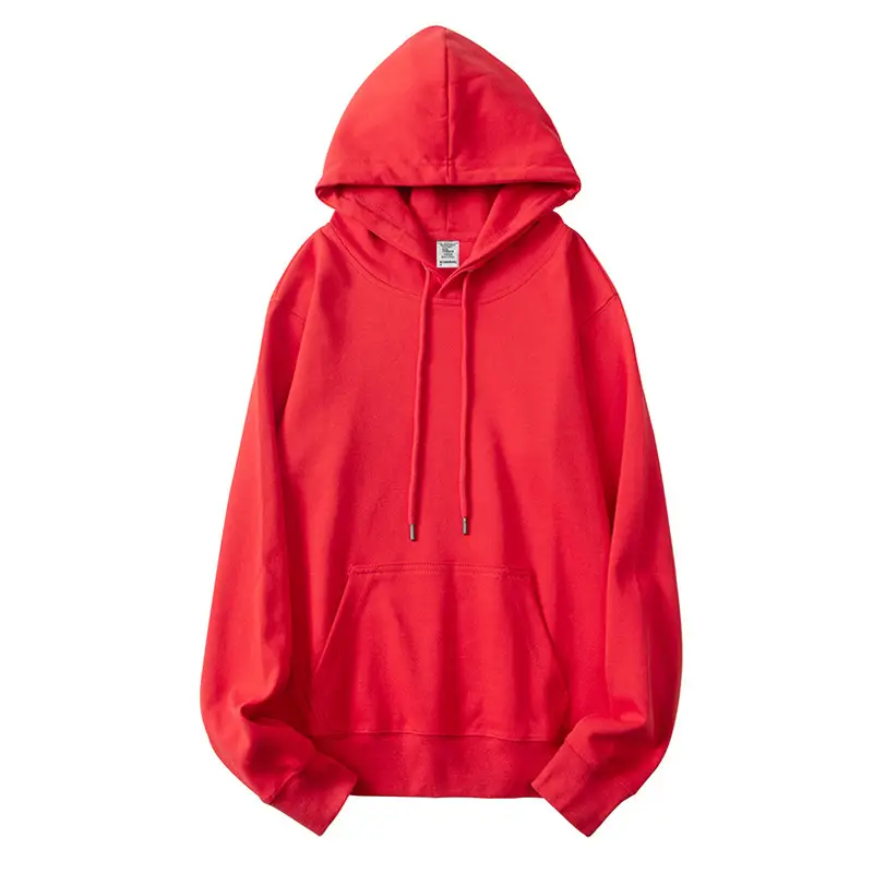 Men Mocha Hooded Sweatshirt 300g Heavy Cotton