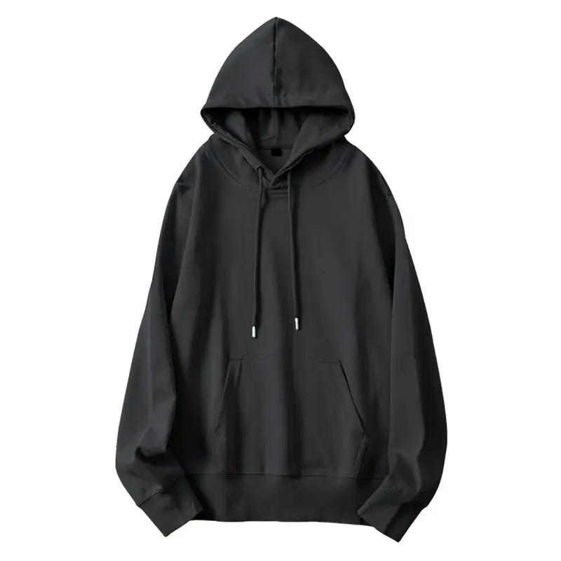 Men Mocha Hooded Sweatshirt 300g Heavy Cotton