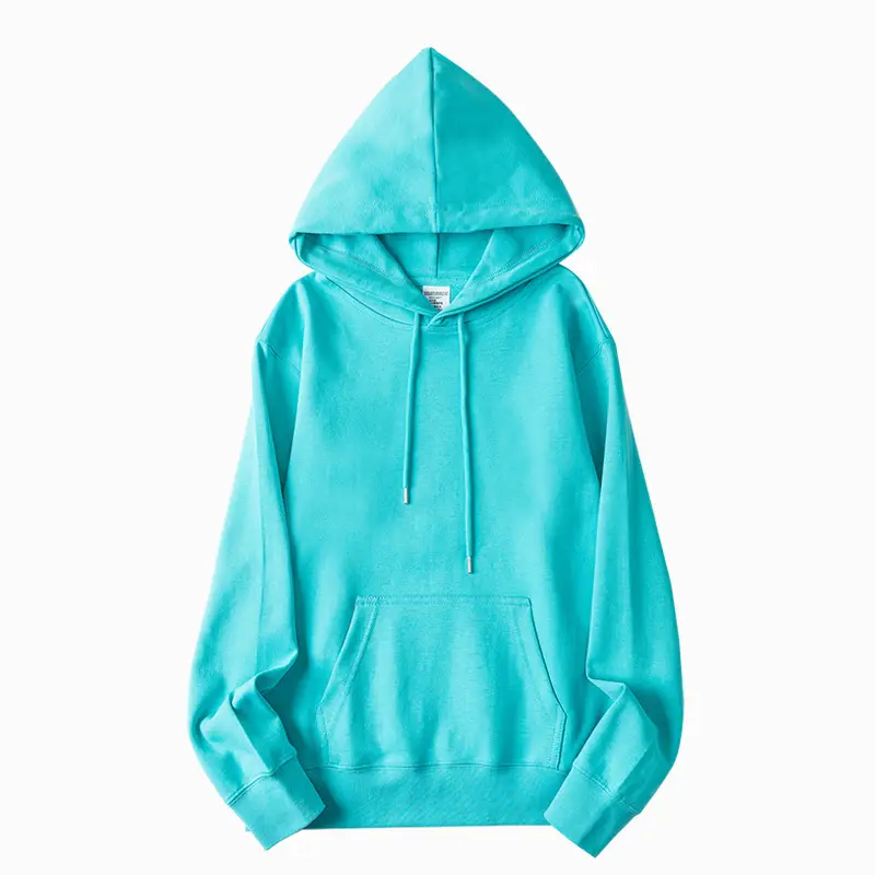 Men Mocha Hooded Sweatshirt 300g Heavy Cotton