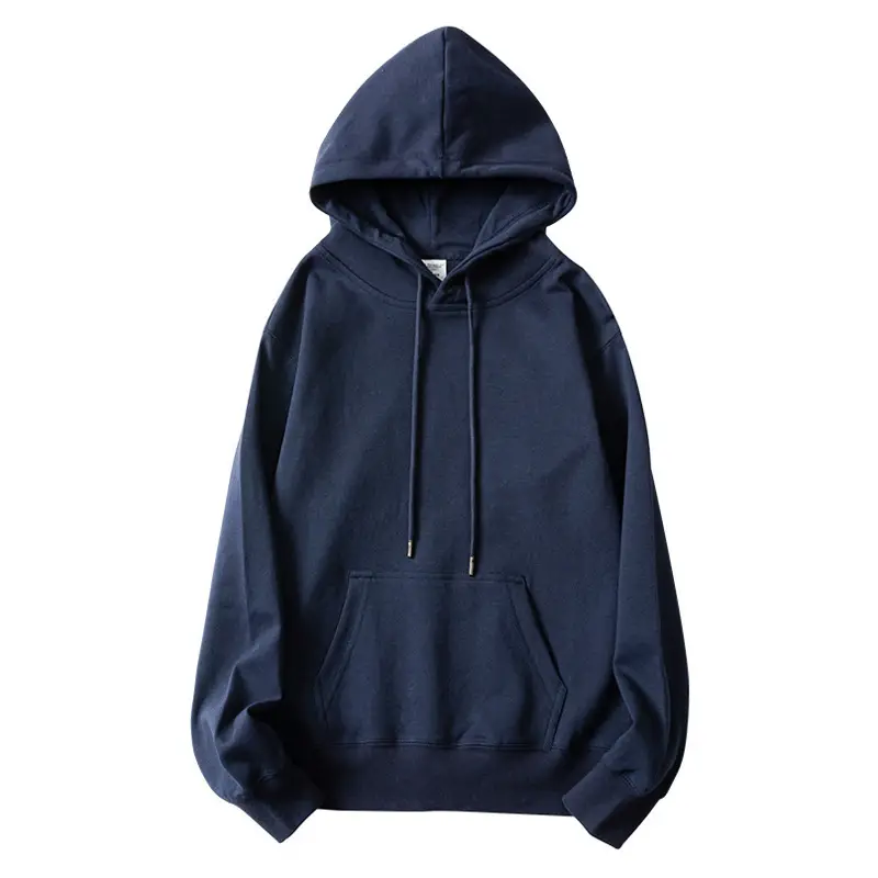 Men Mocha Hooded Sweatshirt 300g Heavy Cotton