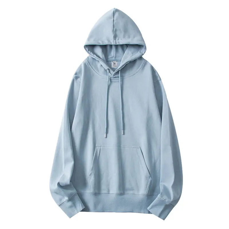 Men Mocha Hooded Sweatshirt 300g Heavy Cotton