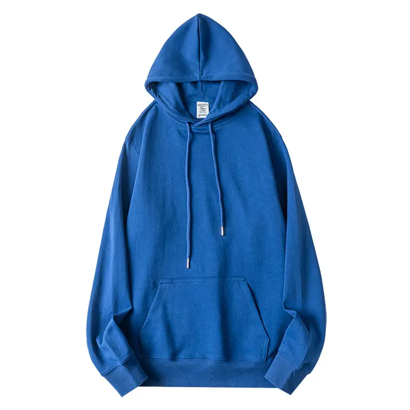Men Mocha Hooded Sweatshirt 300g Heavy Cotton