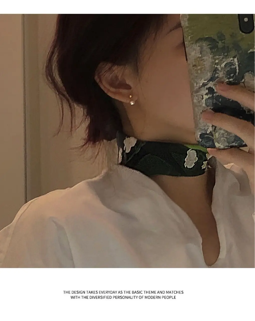 Pearl Gold Ear Studs for Women Summer 2024 — feature 5