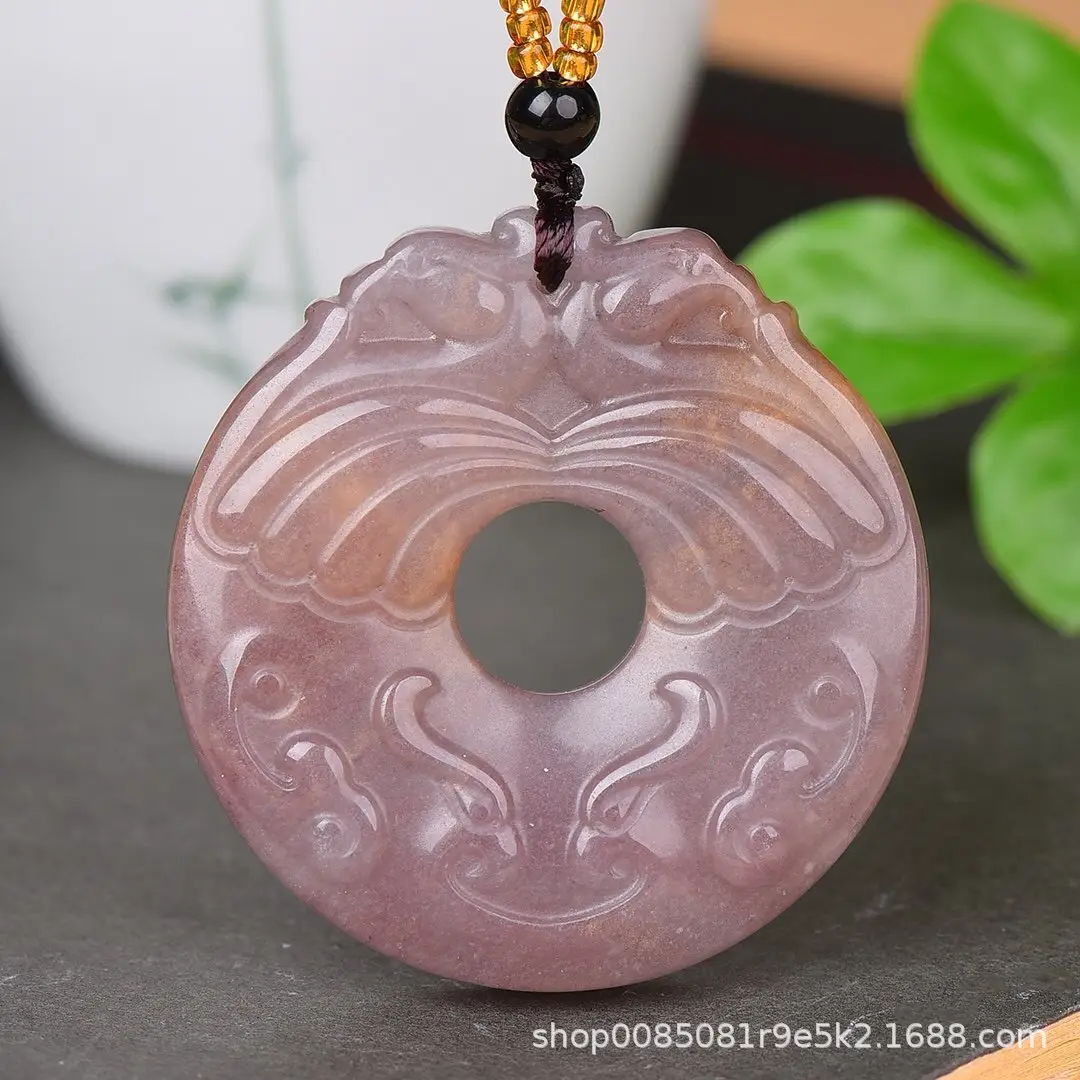 Xinjiang Golden Silk Jade Pendant for Men Women - Image 13