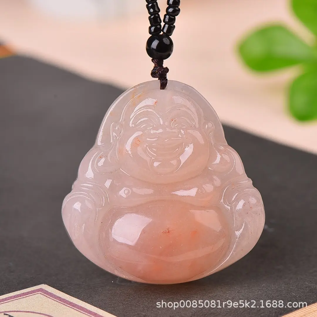 Xinjiang Golden Silk Jade Pendant for Men Women - Image 3