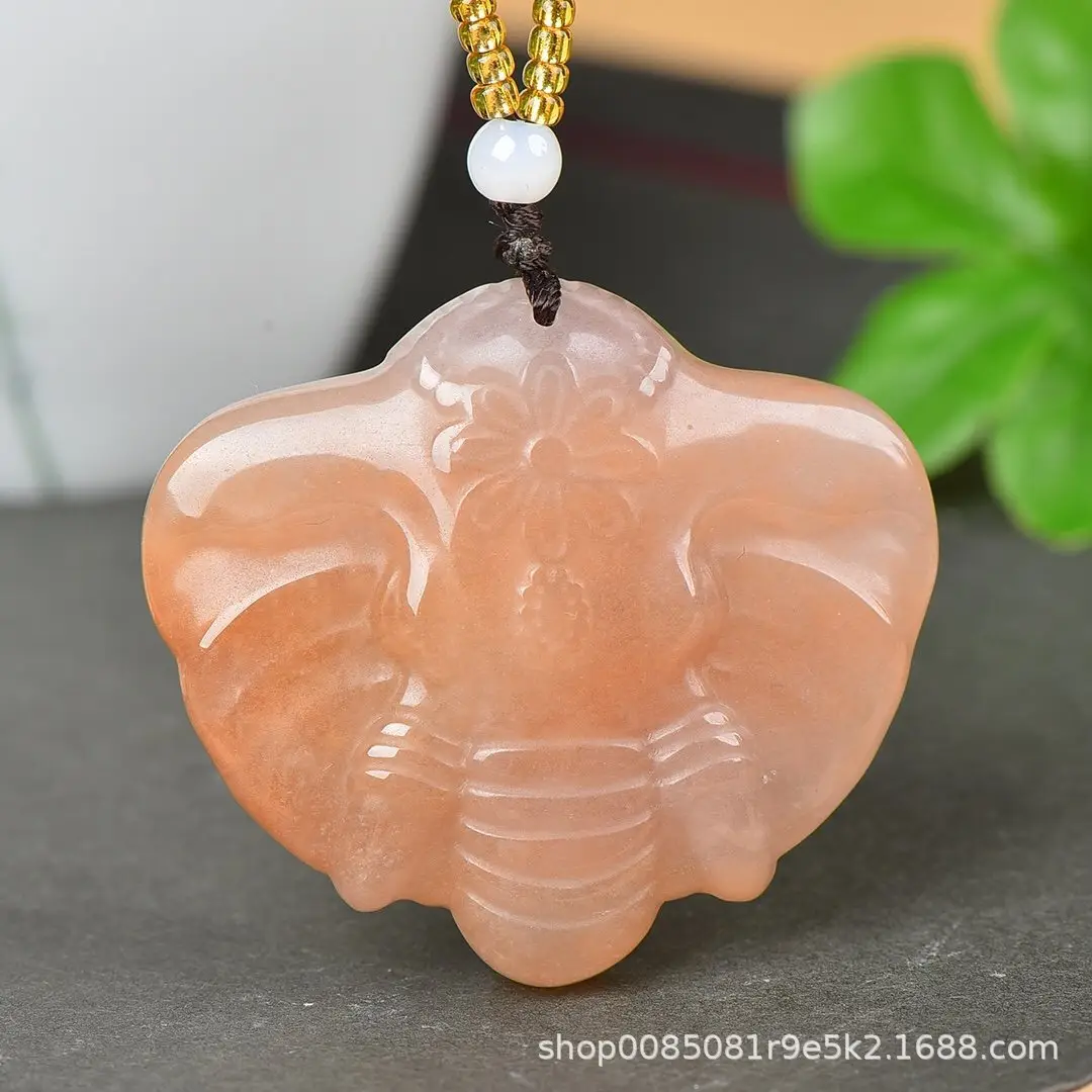 Xinjiang Golden Silk Jade Pendant for Men Women - Image 12