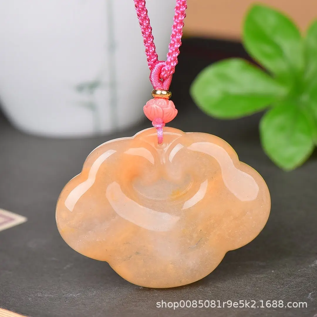 Xinjiang Golden Silk Jade Pendant for Men Women - Image 17