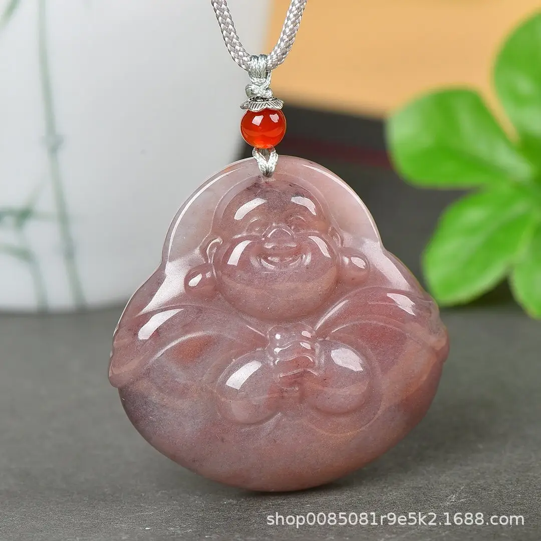 Xinjiang Golden Silk Jade Pendant for Men Women - Image 2