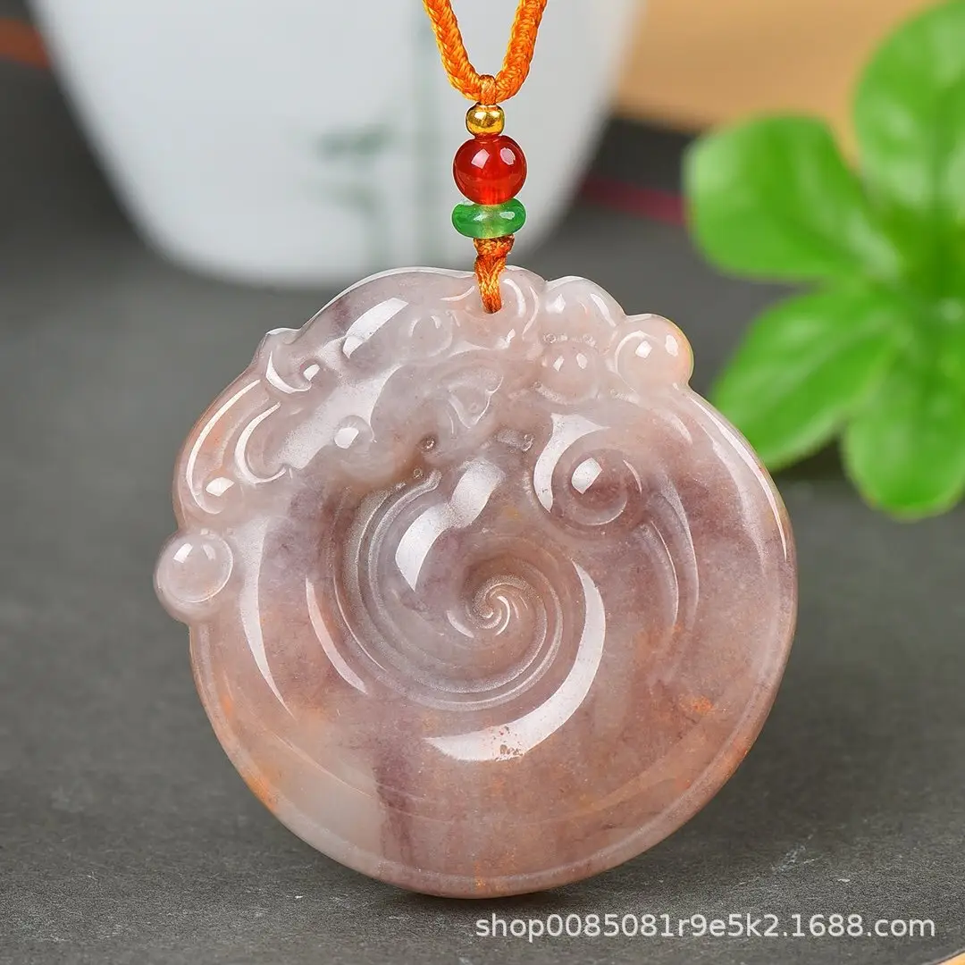 Xinjiang Golden Silk Jade Pendant for Men Women - Image 20