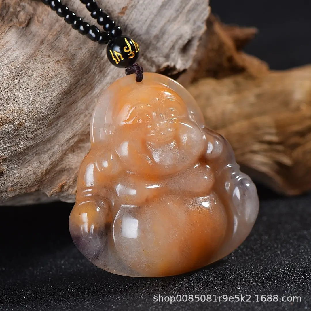 Xinjiang Golden Silk Jade Pendant for Men Women - Image 24