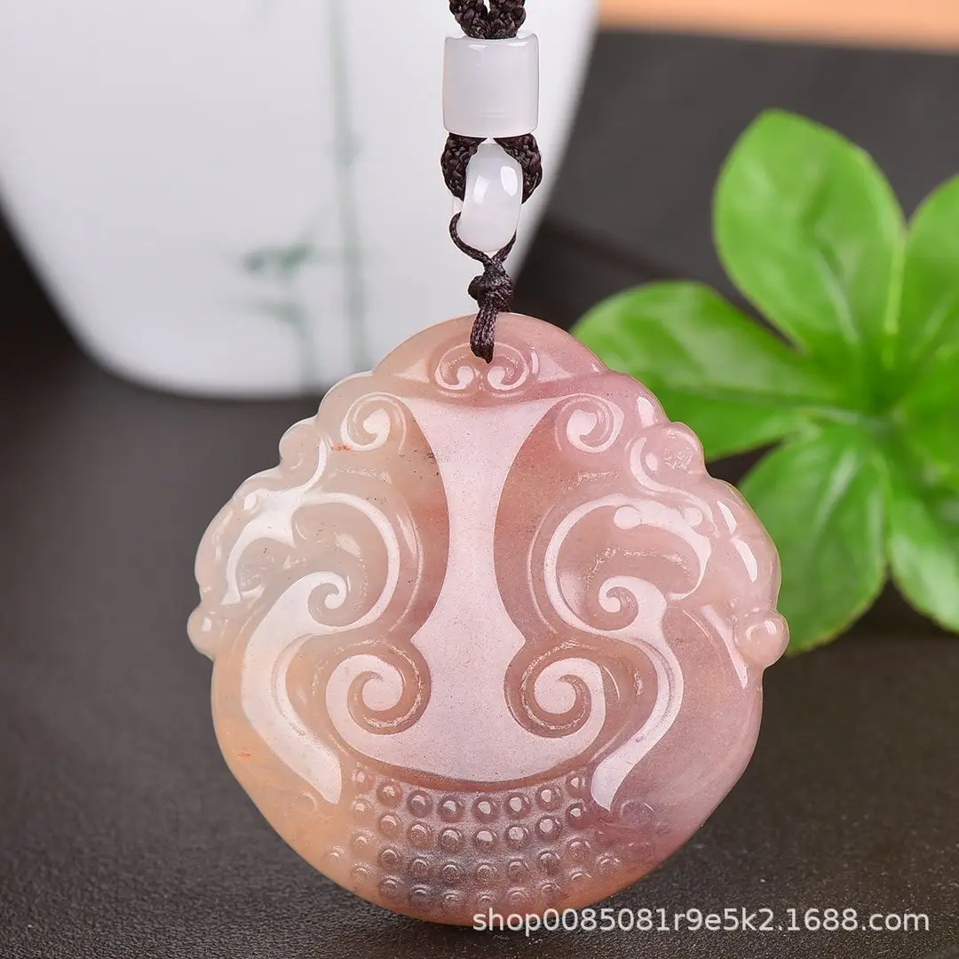Xinjiang Golden Silk Jade Pendant for Men Women - Image 5