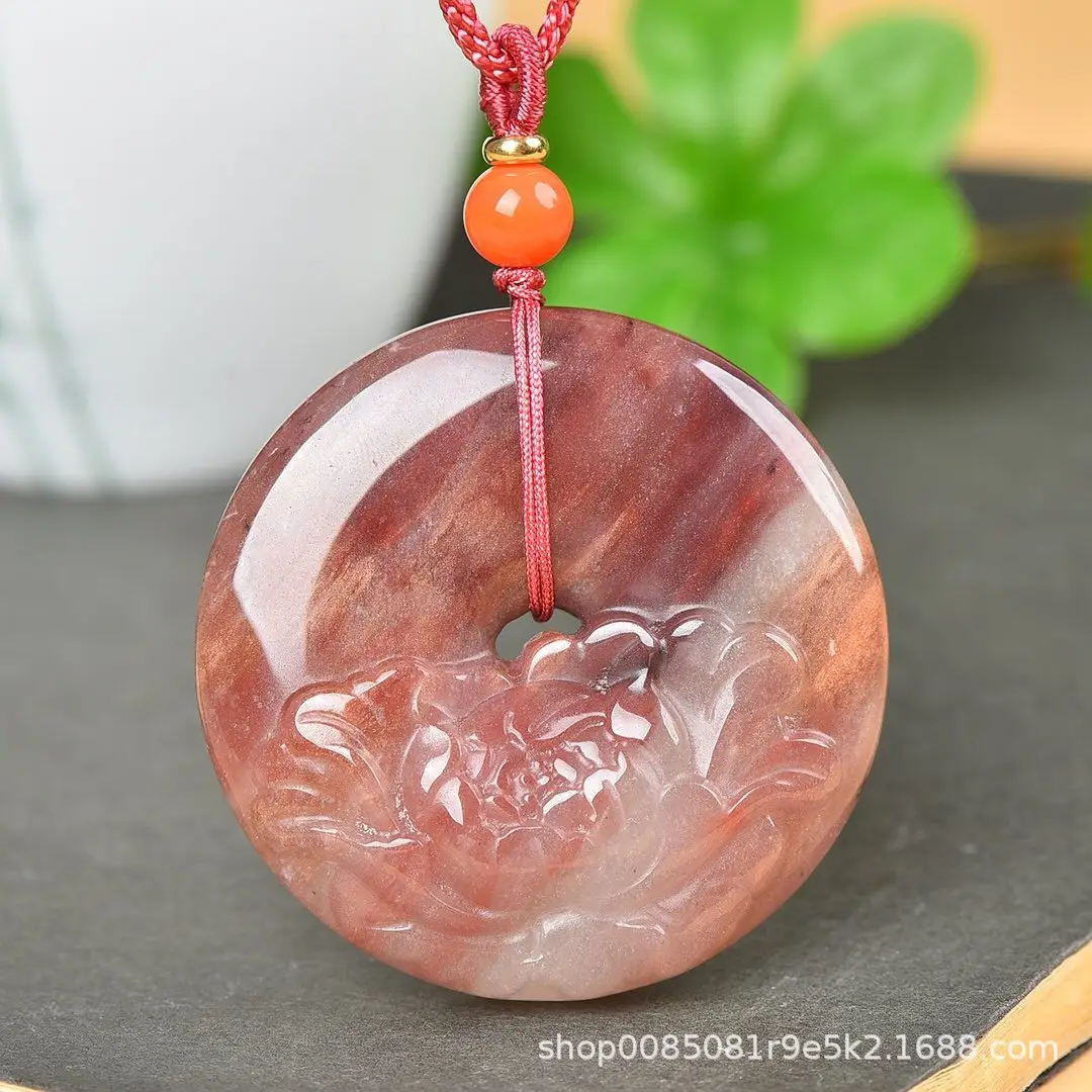 Xinjiang Golden Silk Jade Pendant for Men Women - Image 8