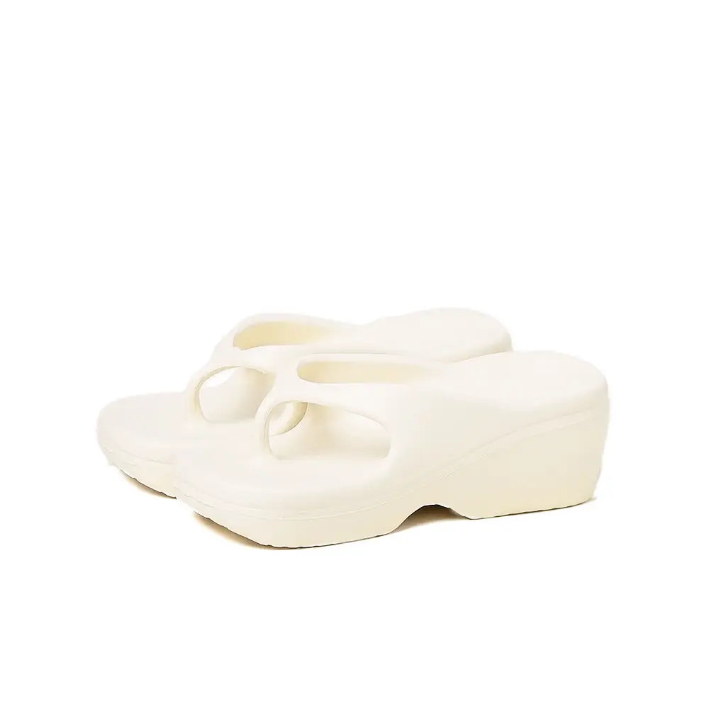 Chunky Platform Flip-Flops for Women, European and American Style, Trendy Barbie Pink Eva Thong Sandals with Thick Soles for Height Increase - Image 10