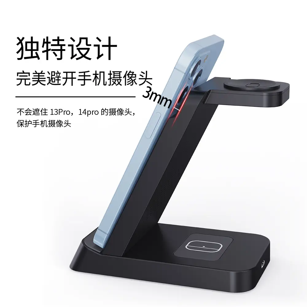 Three-In-One Phone Earphone with Fast Wireless Charging - Image 11