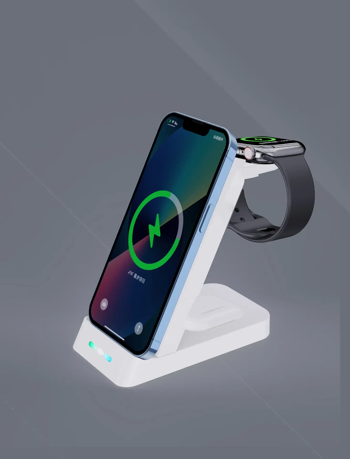 Three-In-One Phone Earphone with Fast Wireless Charging - Image 2