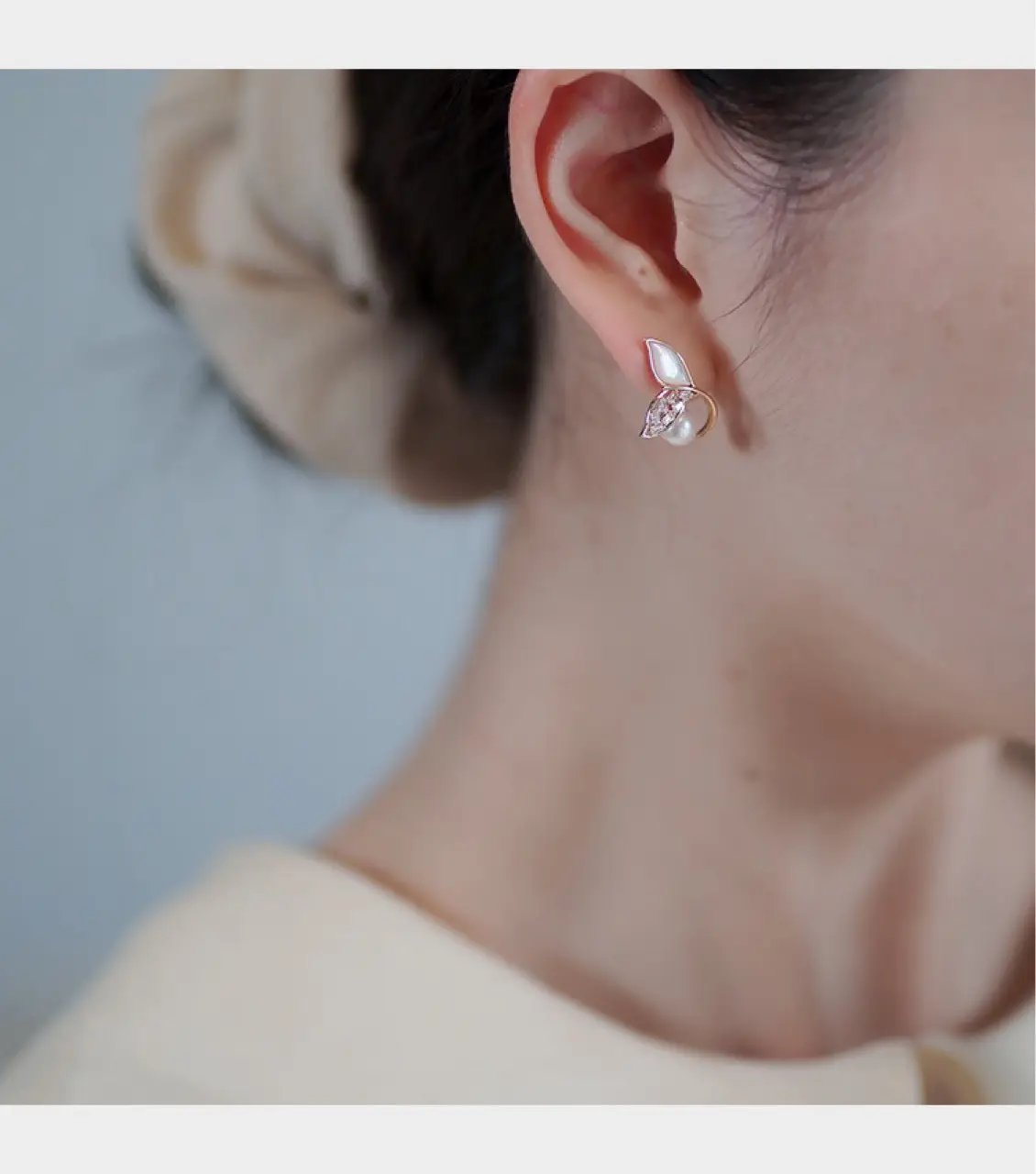 Natural Pearl Earrings for Women Elegant Light Luxury — feature 6