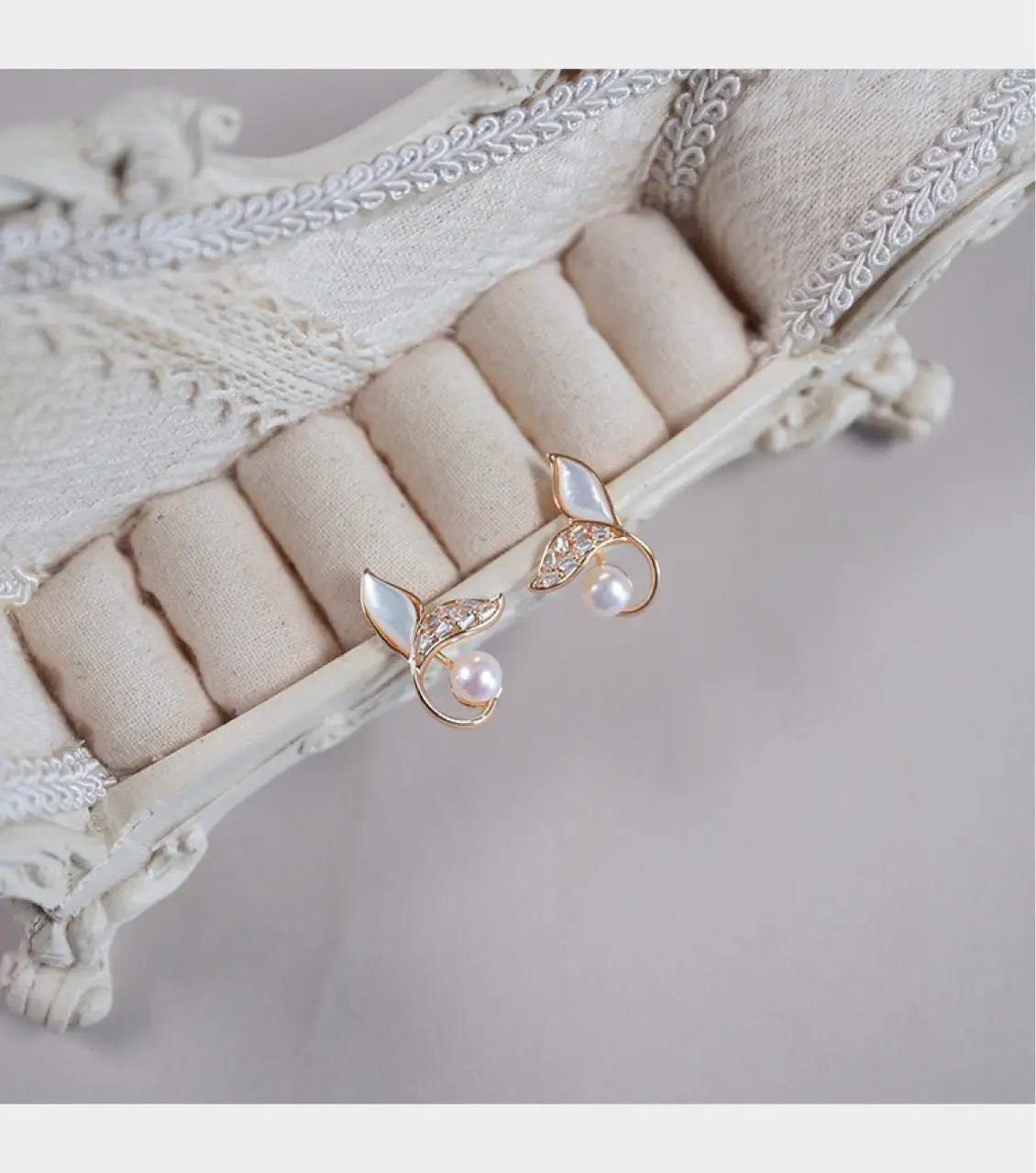 Natural Pearl Earrings for Women Elegant Light Luxury — feature 8