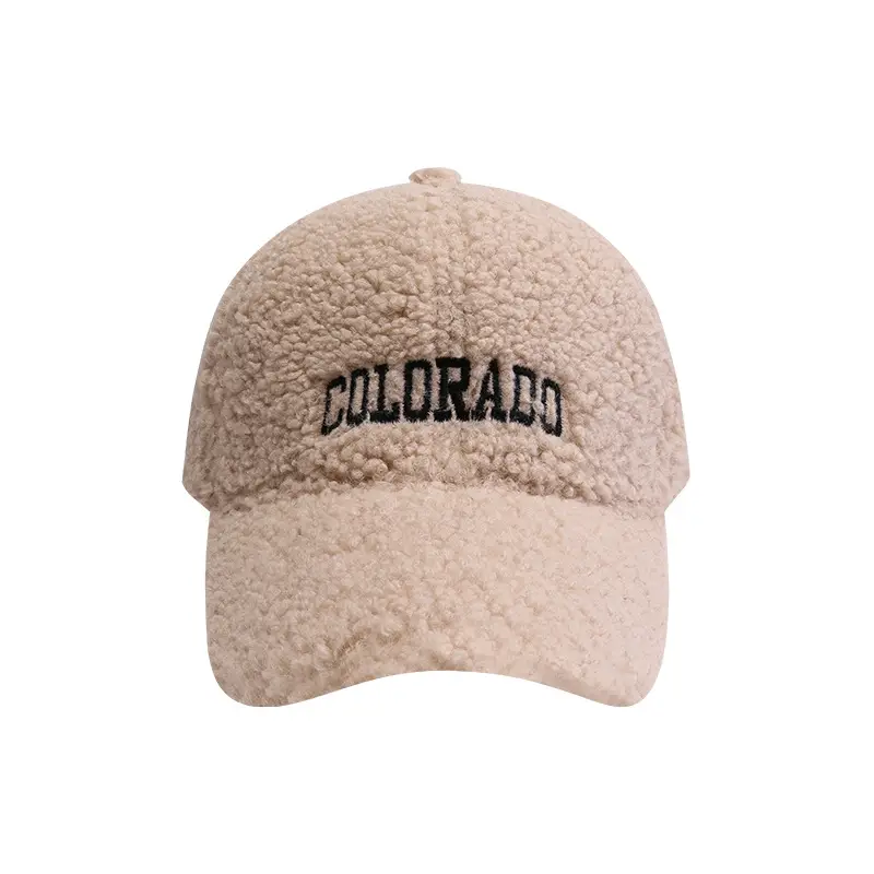 Women's New Wool Baseball Cap Colorado White - Image 9