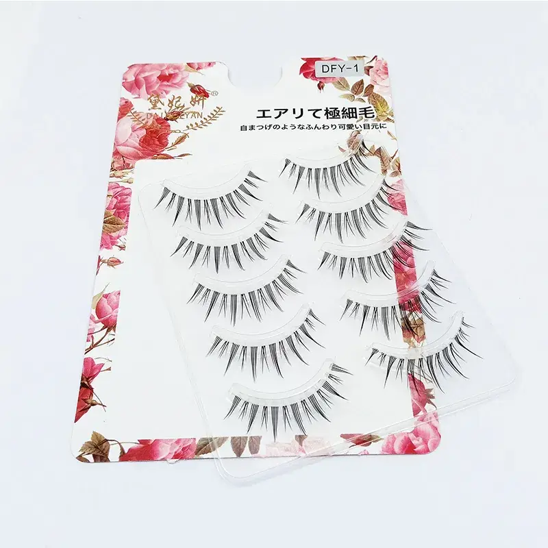 False Eyelashes for Daily Makeup 5 Pairs - Image 83