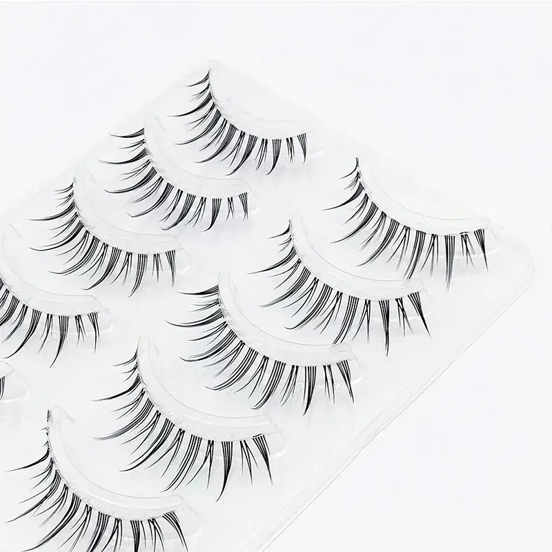 False Eyelashes for Daily Makeup 5 Pairs - Image 85