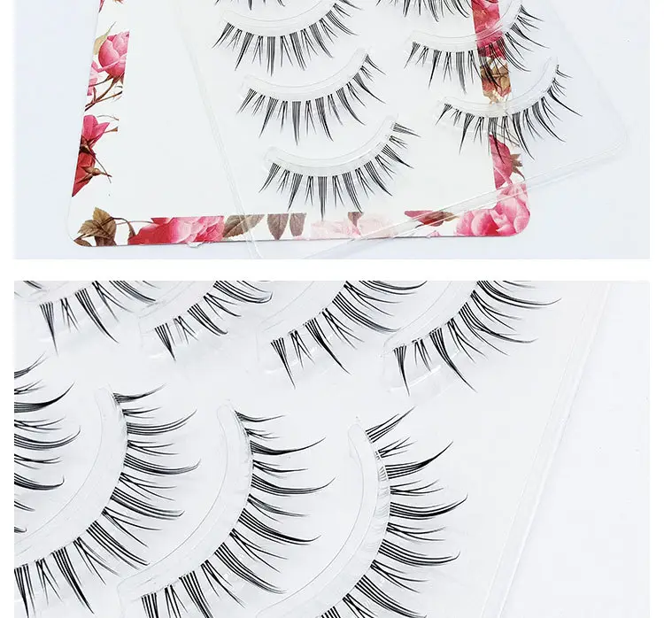 False Eyelashes for Daily Makeup 5 Pairs — feature 8
