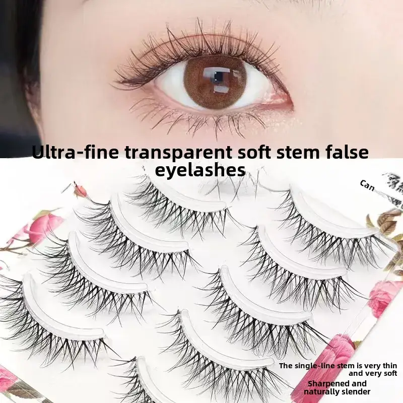 False Eyelashes for Daily Makeup 5 Pairs - Image 11