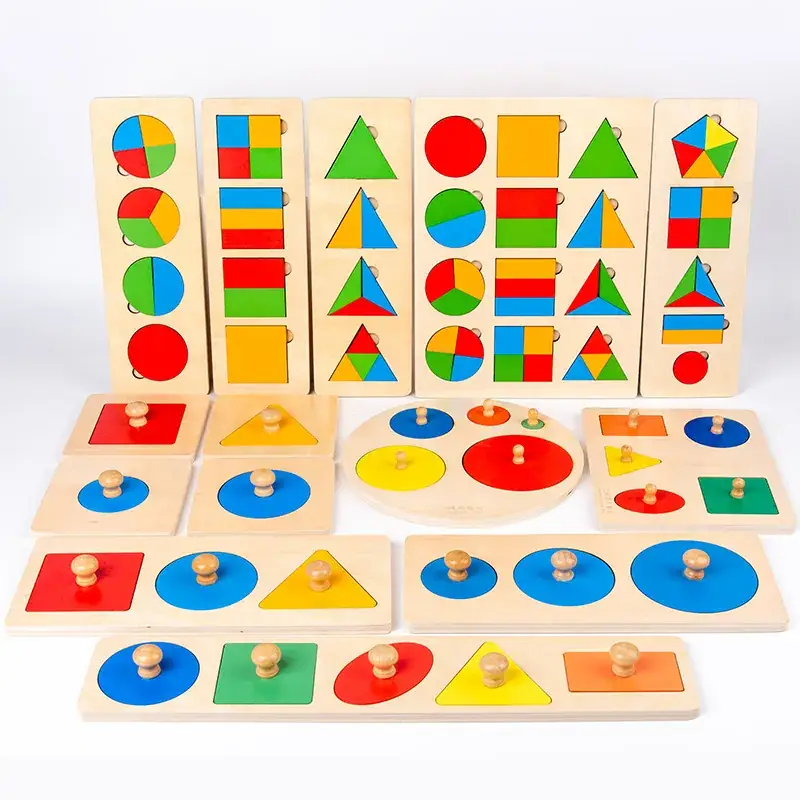 Cross-Border Montessori Shape Matching Toy for Kids - Image 14