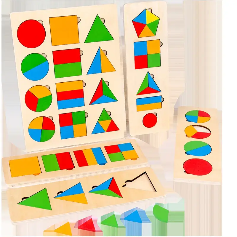 Cross-Border Montessori Shape Matching Toy for Kids - Image 15