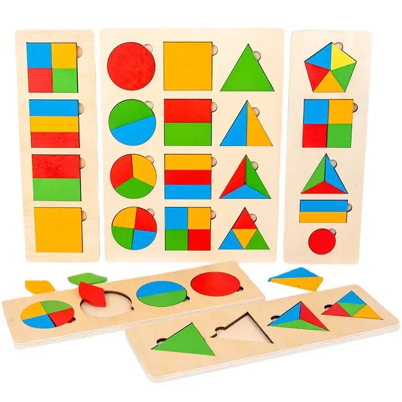 Cross-Border Montessori Shape Matching Toy for Kids - Image 16