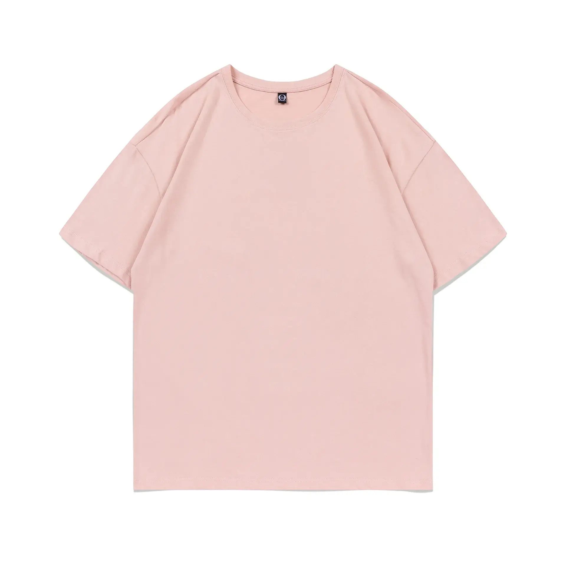 200g Cotton Round Neck Short Sleeve T-Shirt with Logo Print - Image 15