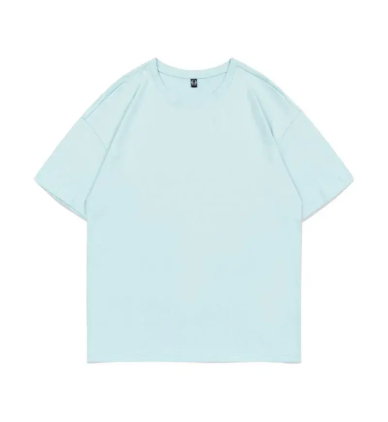 200g Cotton Round Neck Short Sleeve T-Shirt with Logo Print - Image 17
