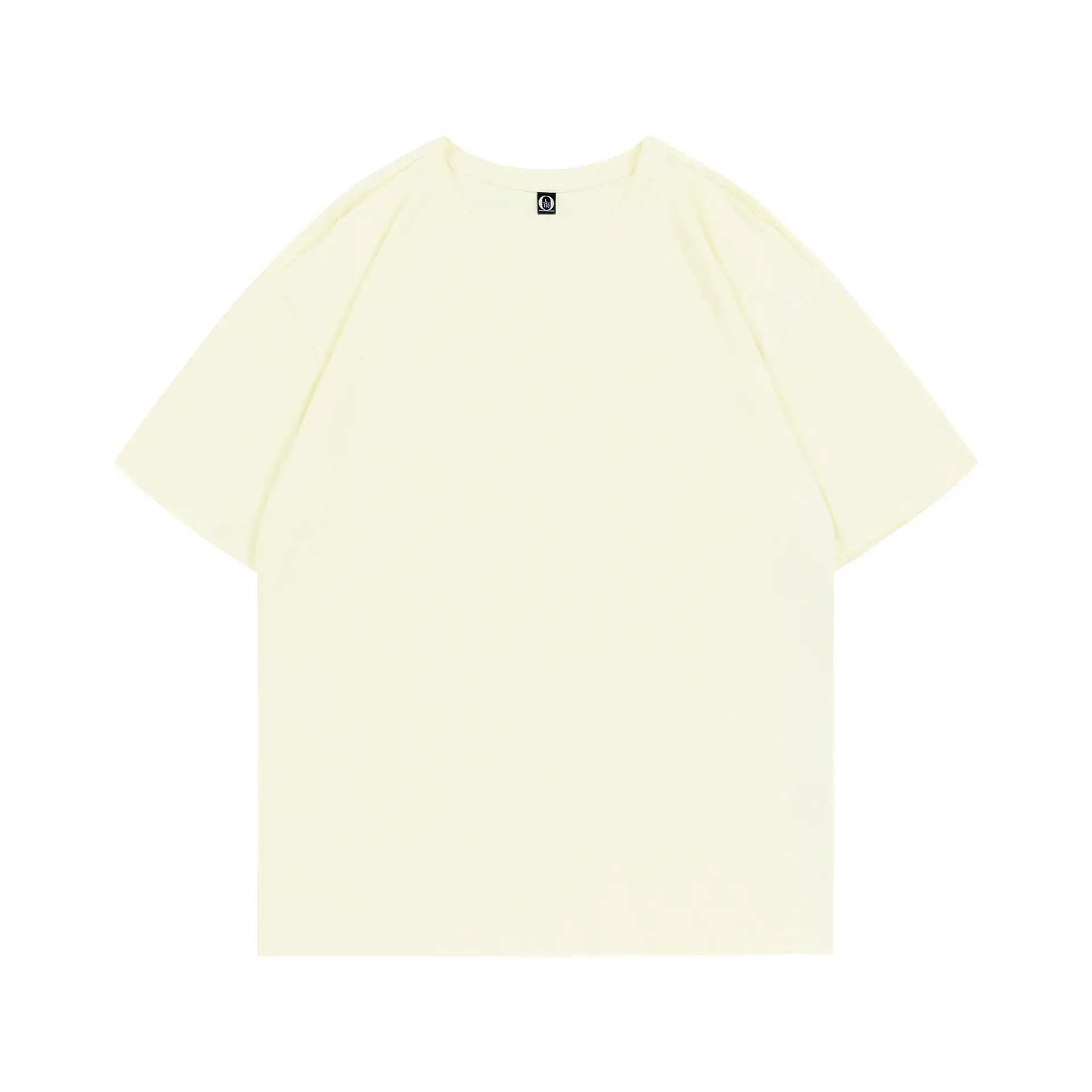 200g Cotton Round Neck Short Sleeve T-Shirt with Logo Print - Image 36
