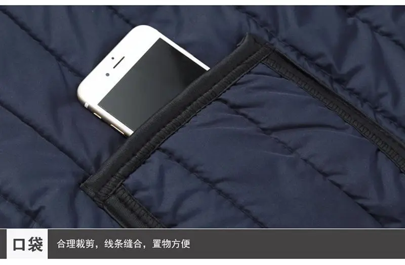 Mao Liner Fleece Vest for Men Middle Age Waistcoat Style — feature 8